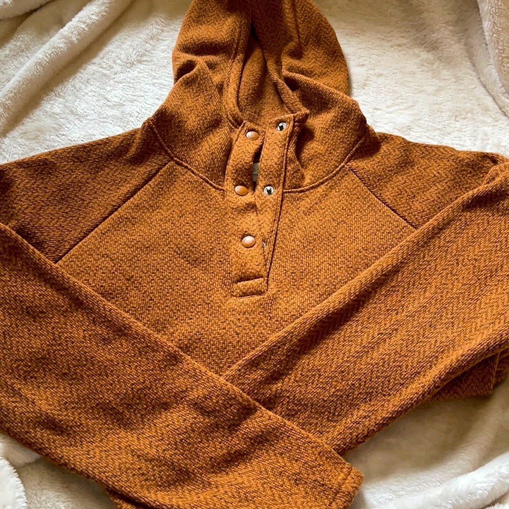 Women’s Columbia hooded fleece. Size L
